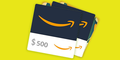 Amazon: Compra Una Tarjeta de Regalo de $500 y Recibe $100 Gratis